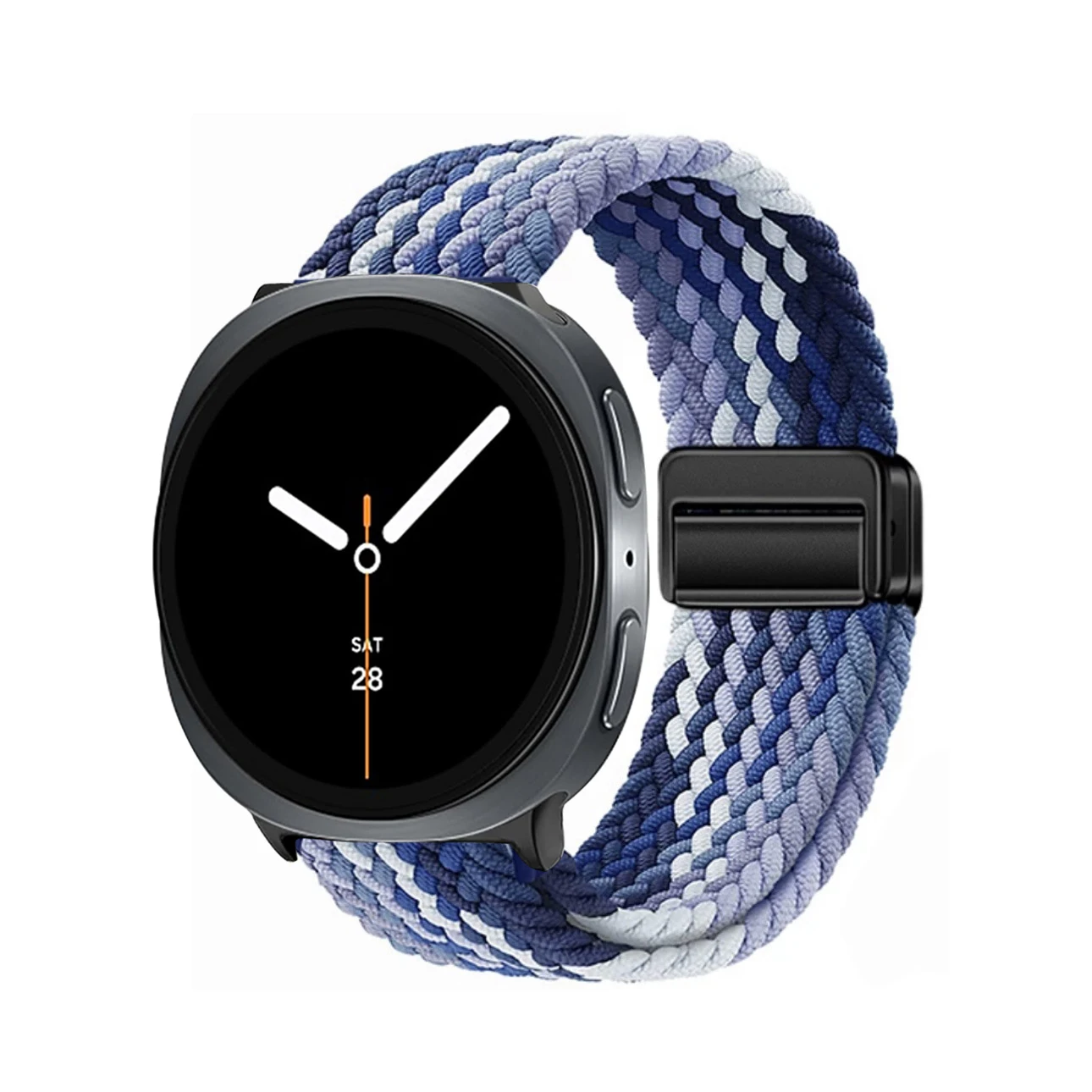 Geflochtenes Solo-Loop-Armband für Samsung Galaxy Watch 8 40/44mm Zubehör Nylon-Armband Correa Galaxy Watch 8 Classic Band 46mm – Detail 27