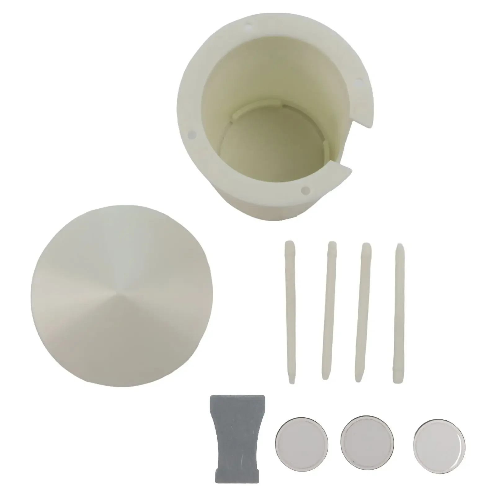 Replacement Discs Mist Maker Set 350mlH Capacity Stainless Steel Material Automatic Shutdown Feature Includes UK Adapter