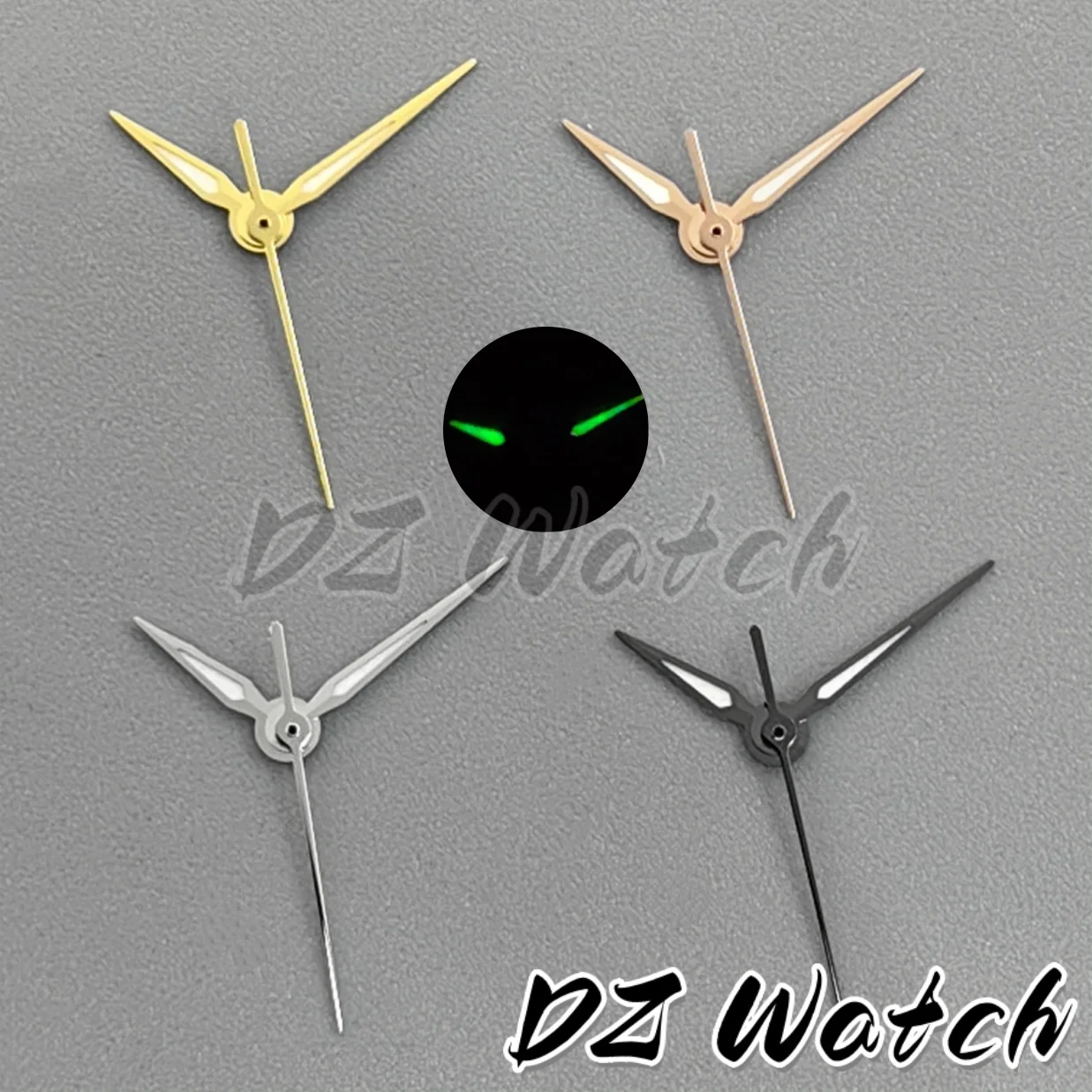 DZ NH05 Watch Hand Silver Gold Rose Gold Gun Watch Pointers Green Luminous For NH05A NH06A Movement Lady's Watch Accessories Par