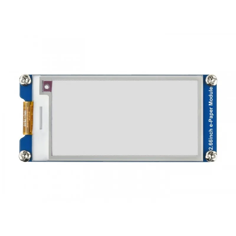 2.66inch E-Paper E-Ink Display Module (B), 296×152, Red / Black / White, SPI