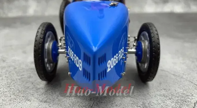 CMC 1/18 For Bugatti T35 Car Model Alloy Display Gift Kids Toys Boys Birthday Gifts Simulation Hobby Display Collection Blue