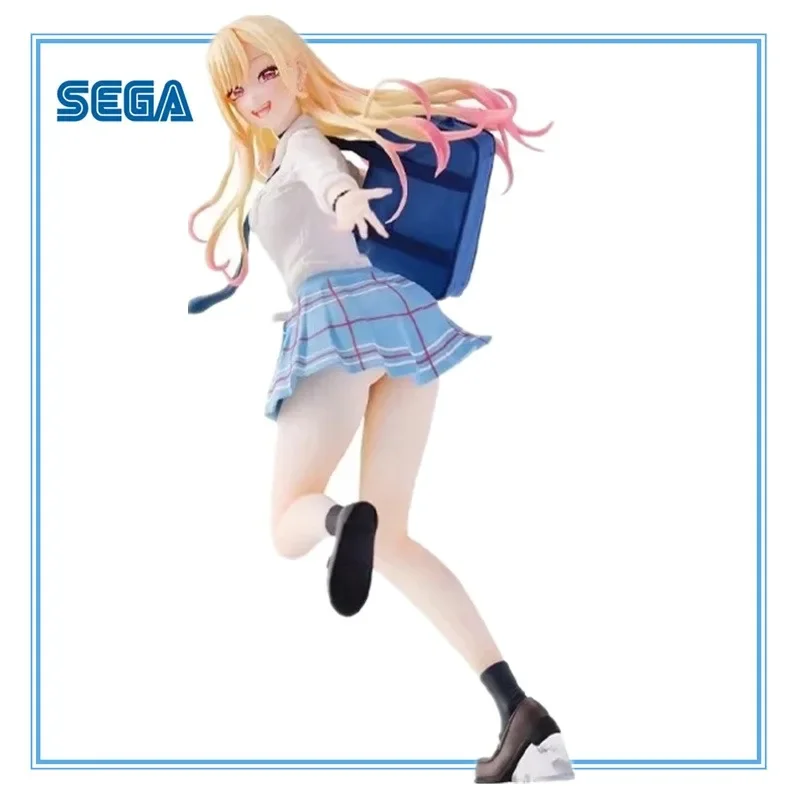 In Stock SEGA Luminasta My Dress-Up Darling Kitagawa Marin Sparkling After School Original Anime Figure Model Collectible Toys