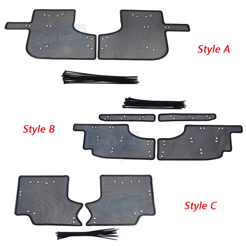 For Ford RANGER 2023 2024 Car Insect-proof Air Inlet Protect Cover Airin Insert Vent Racing Grill Filter Net Car Auto Parts