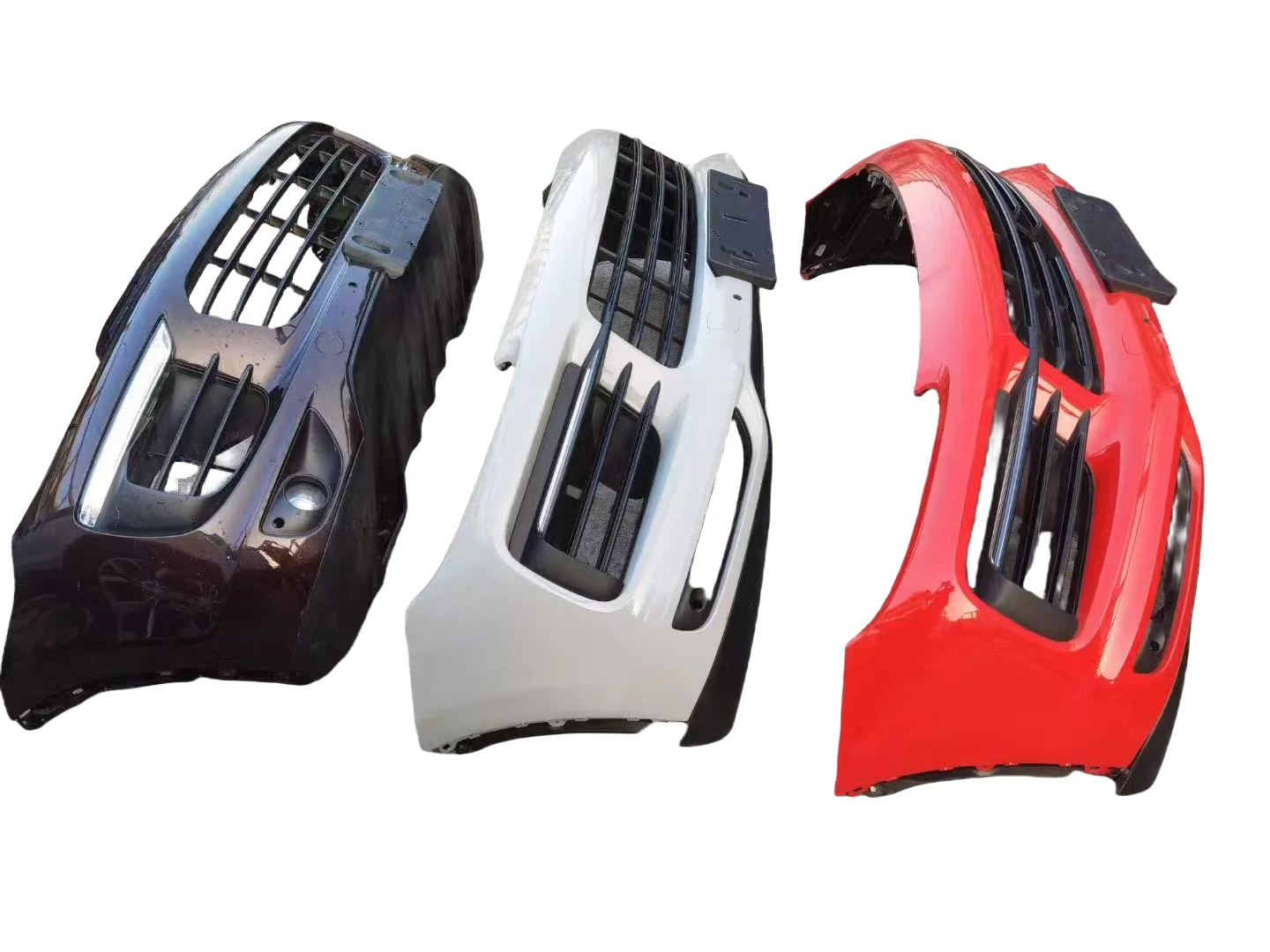 

Reli Suitable for Porsche Cayenne Cayman Front Bumper Assembly Front Bumper Lower Guard Plate air Intake Grille Center Grid