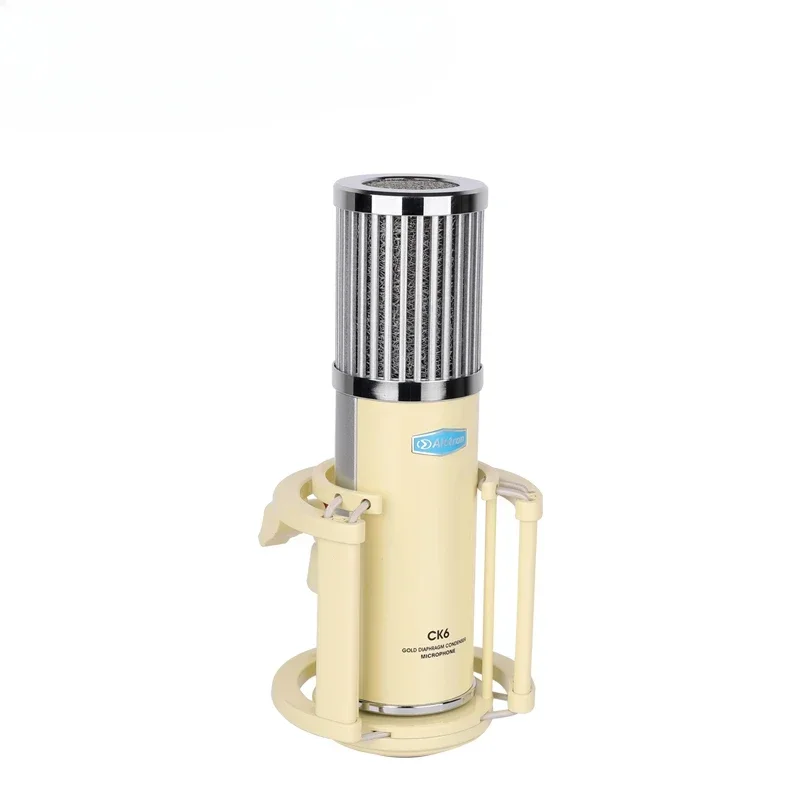 

Alctron CK6 High-performance Condenser Microphone With 34mm Large Gold Diaphragm For Webcast Karaoke Radio Recording Microphone