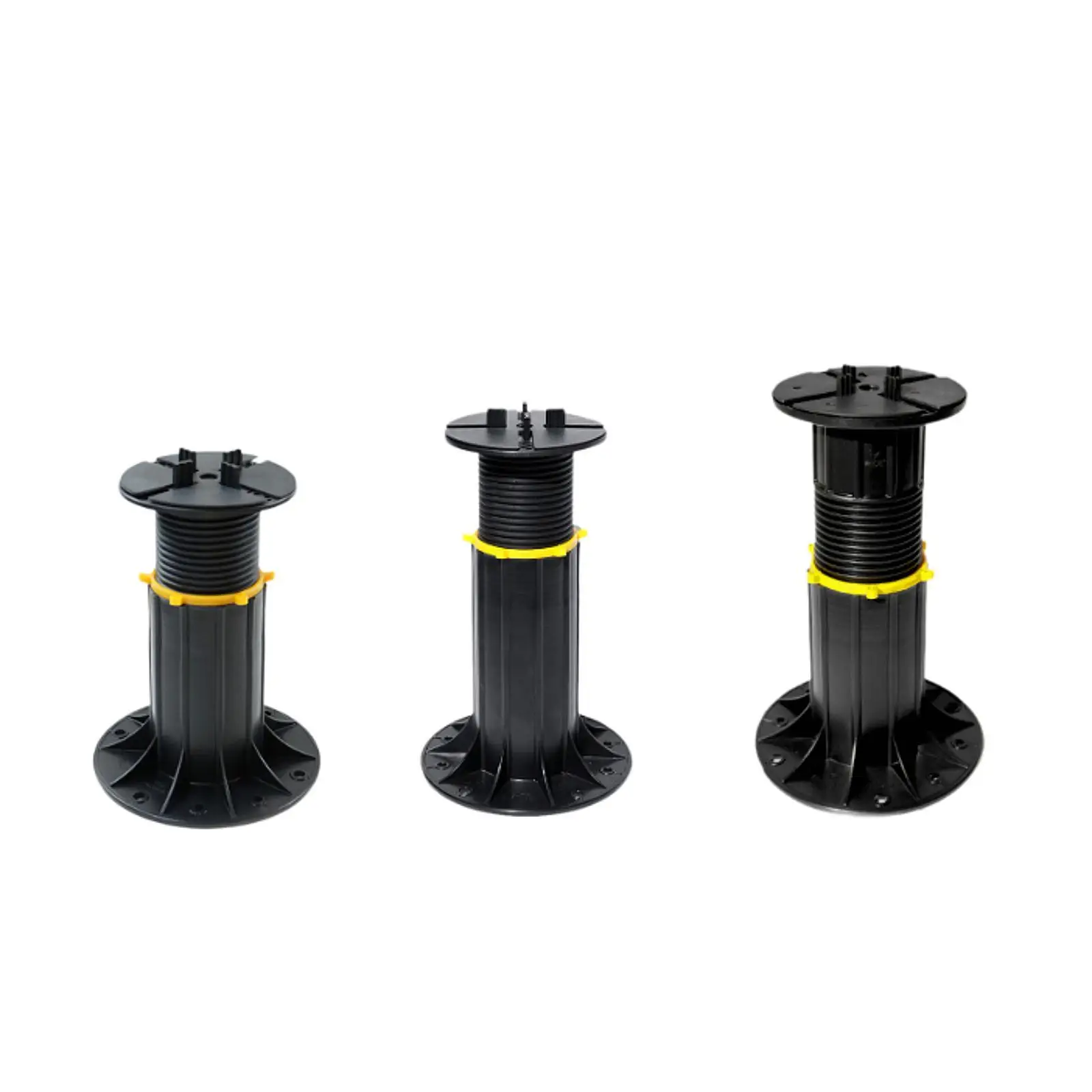 Floor Balance Holder Pedestal Bearing Weatherproof Adjustable Support Pedestal Dry Fountain Square Support for Decking Board