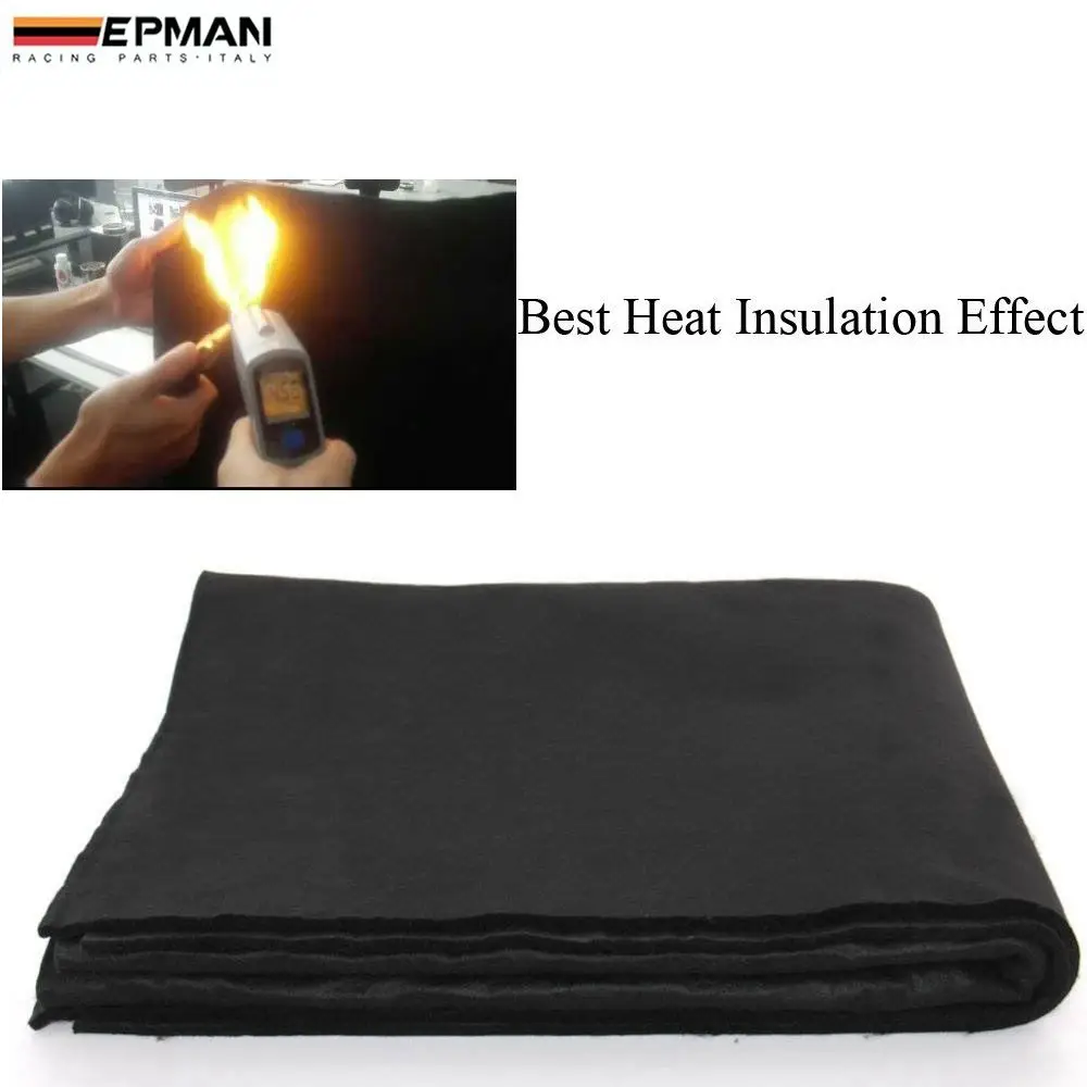 EPMAN Auto Carbon Fiber Welding Blanket Torch Shield Plumbing Heat Sink Slag Fire Felt 18