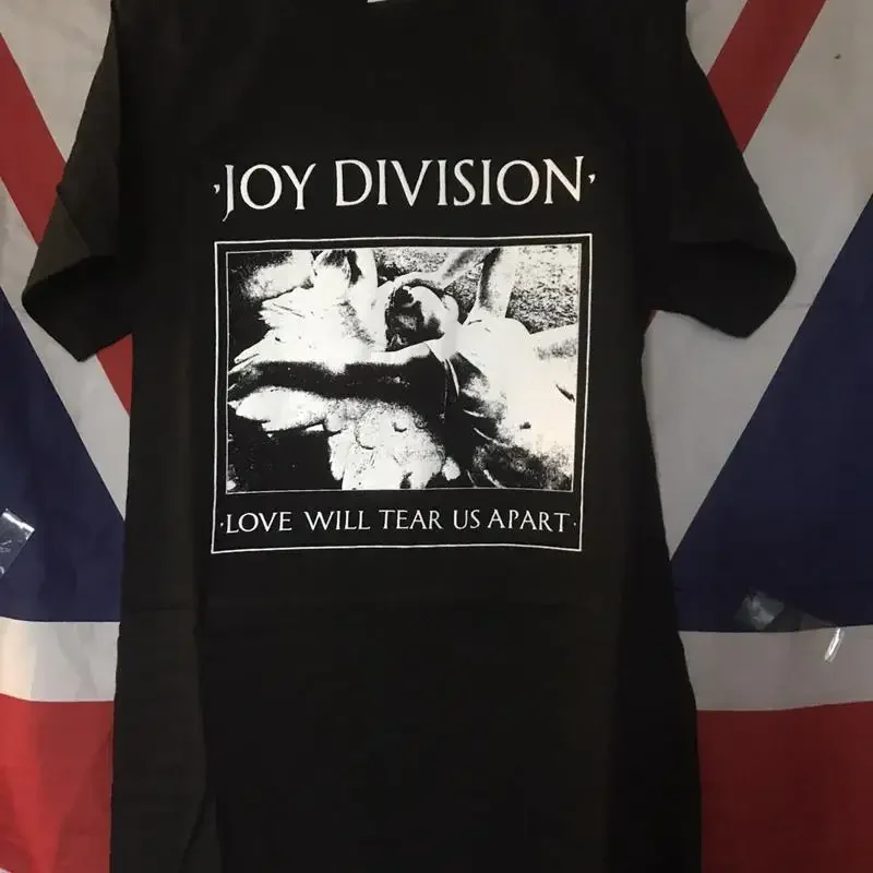 Reprint Joy Division Tshirt Love Will Tear Us Apart Punk New Wave Post Punk Sm-x