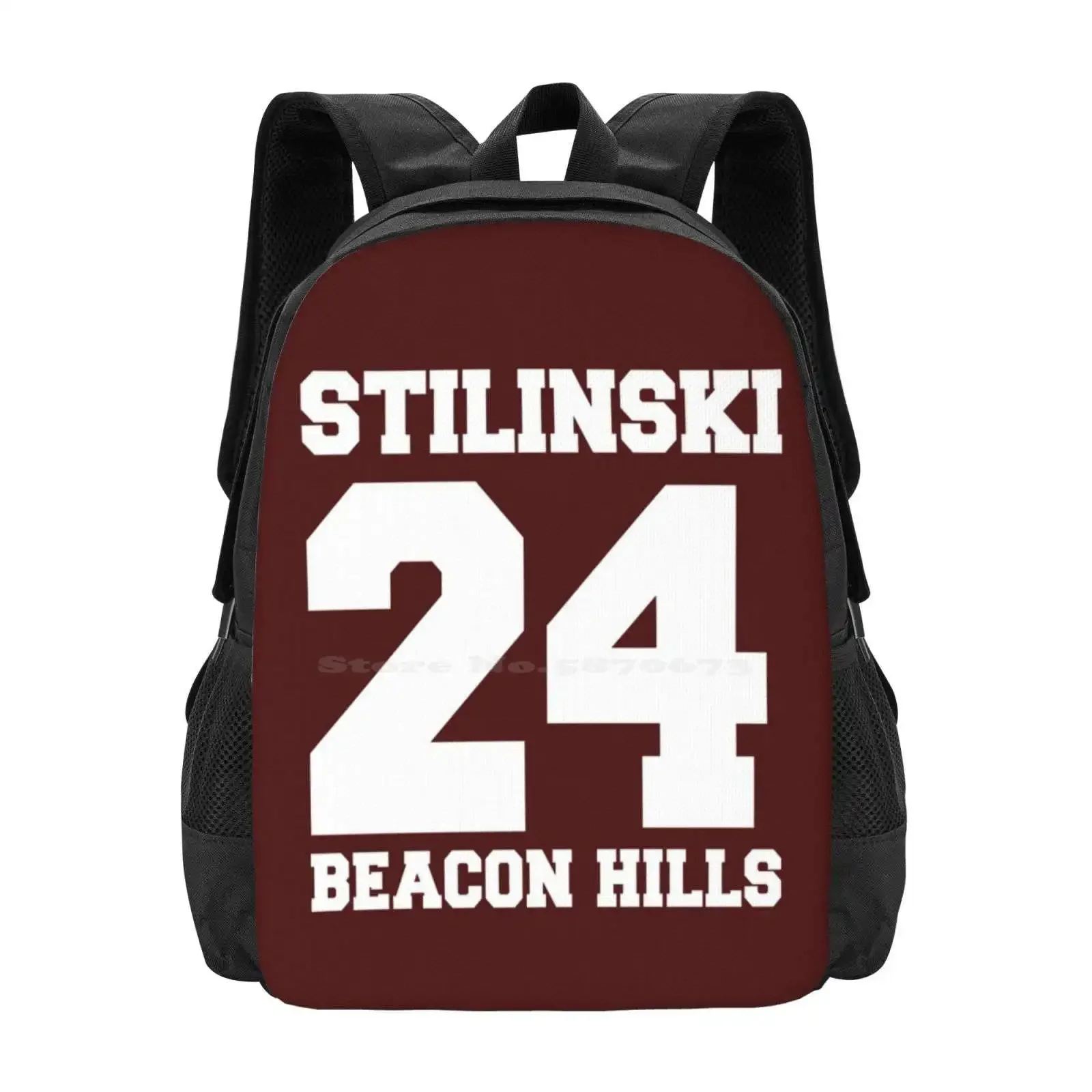

Stiles Stilinski 24, горячая распродажа, школьный рюкзак, модные сумки Stiles Stilinski Teen Wolf Dylan Obrien Mtv 24, команда Beacon Hills