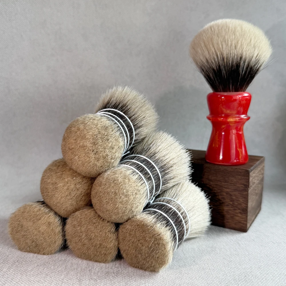 Pure Natural Bristle Hair Knot Standard Grade‑A  Shaving Brush Knot Bulb ShapeHandmade Clean Beard Tool Long-Experienced Marker