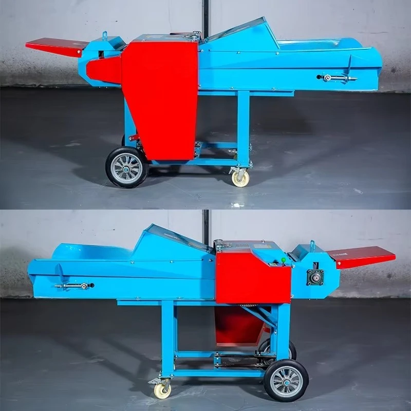 Livestock Feed Forage Cutting Tanzania Large Silage Making Machine Grass Chaff Cutter Machine with Animal Feed Farm China