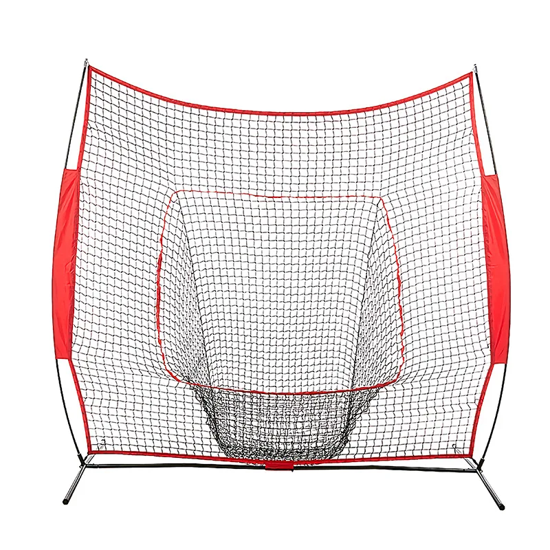7-Foot baseball practice net, rebound net, baseball and softball for children