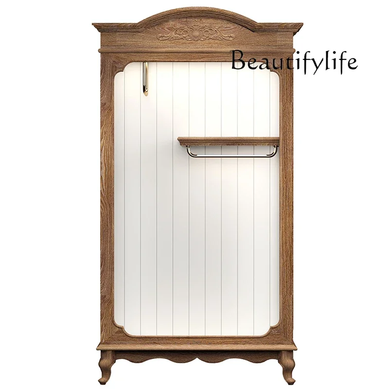 M Medieval Wardrobe Clothing Store Jianou Cabinet Wardrobe Container Wooden Retro Shoes And Hats Clad Laminate Boutique Display