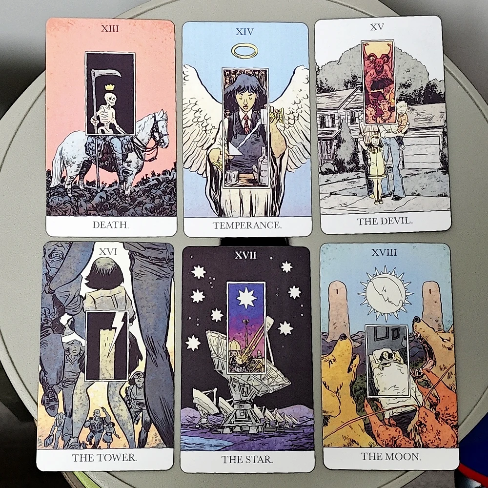 The Unveiled Tarot 10.3*6cm 80 Pcs Tarot Cards (with 2 Special Cards) Pocket Edition - Image 5