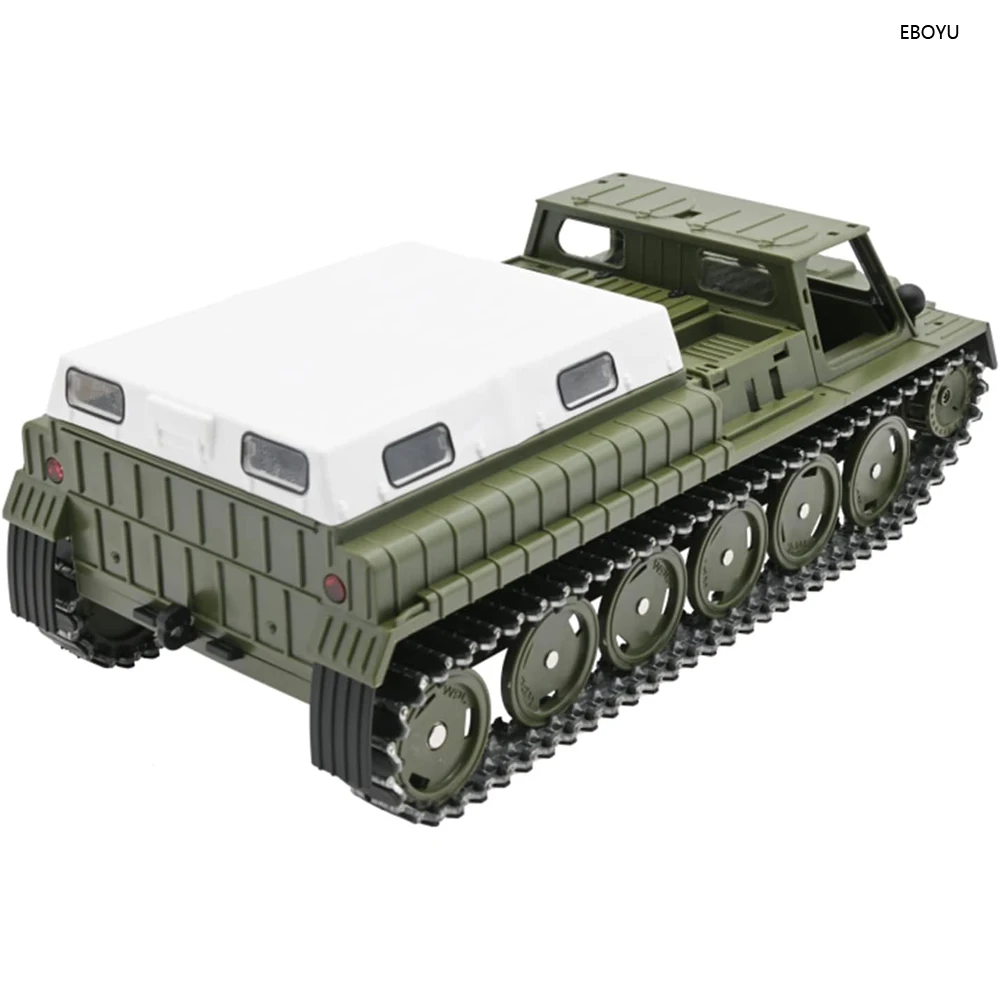 EBOYU WPL E-1 zbiornik RC metalowa część koła łańcuchowego GAZ-71 śledzi łatwą instalację E1 zbiornik RC śledzi części do zbiornik RC WPl E1