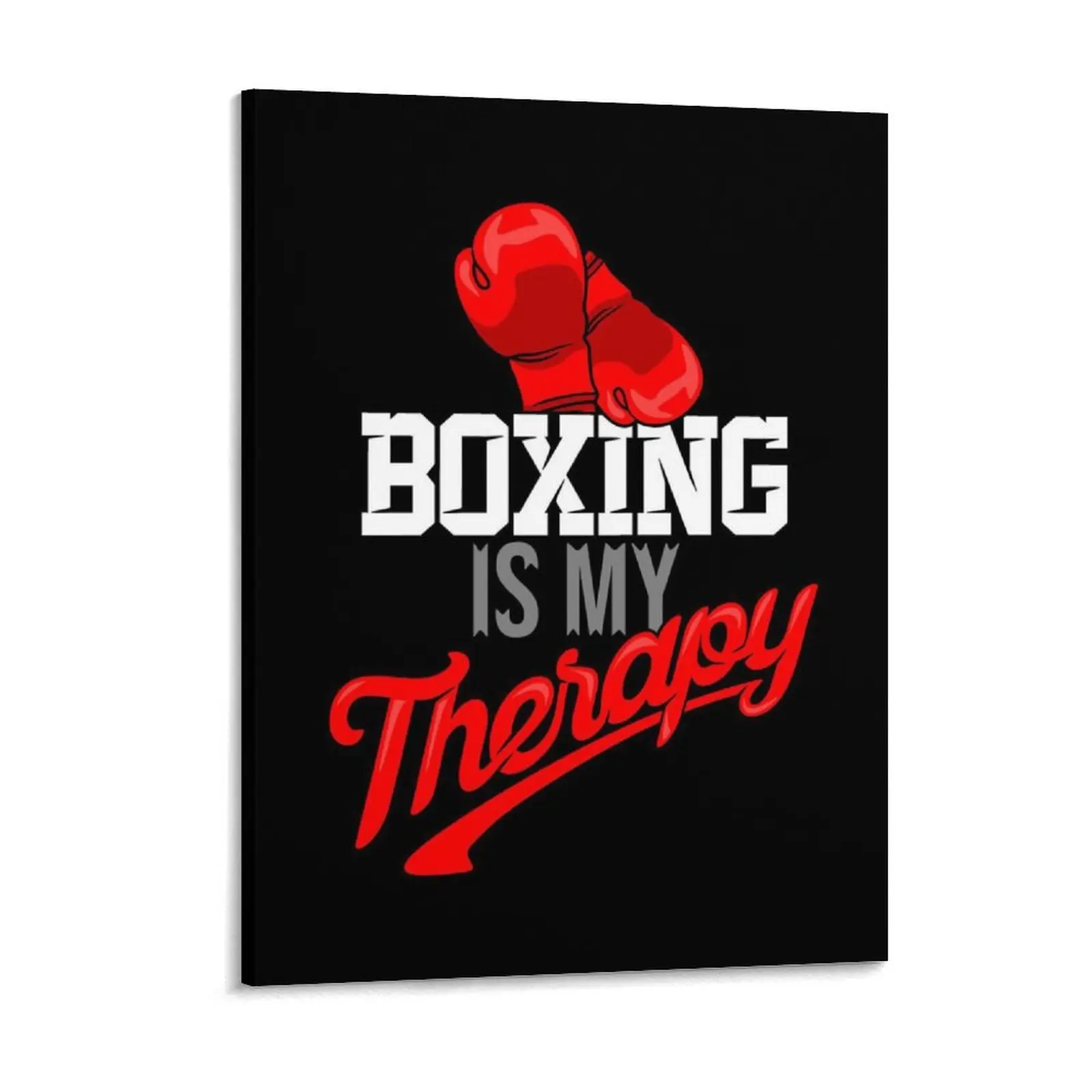 

Бокс — моя терапия, холст, тарелки для рисования, винтажный дизайн, создающие настенные картины в рамке в стиле ретро