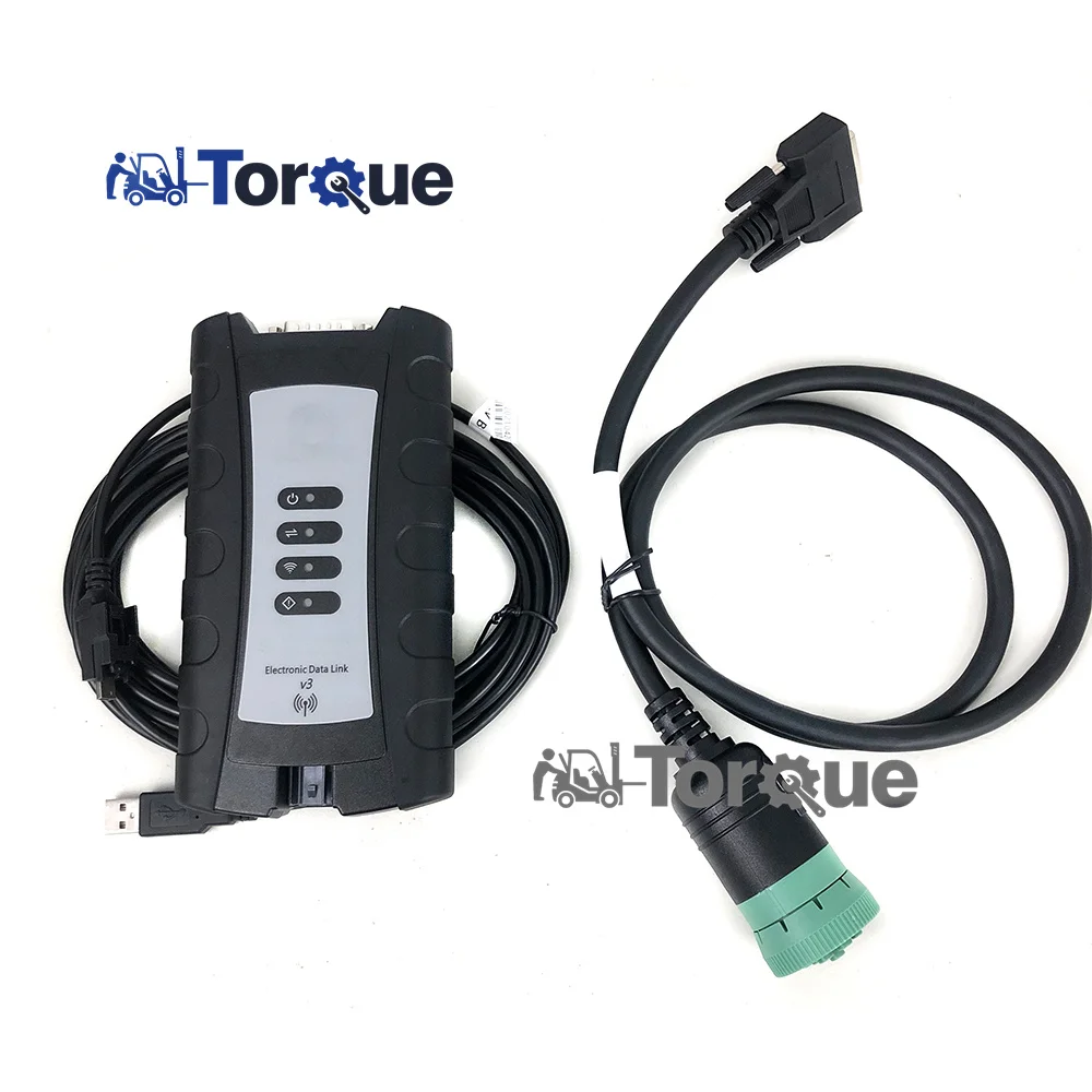 

for AG CF Electronic Data Link V3 Diagnostic Kit Service EDL V3 wifi service Advisor agricultural Tractor Truck Diagnostic Tool