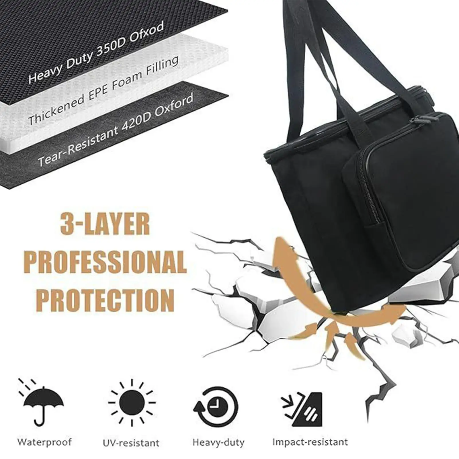 

Coffee Maker Bag For Travel Portable Organizer With Handles Single Serve Coffee Machine Travel Bag For Home Workplace Outdoor