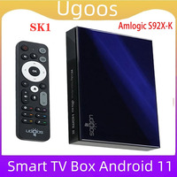 Ugoos Amlogic s928x k Android 11.0  Smart TV Box  8GB 128GB Wifi6 BT5.2 TV Box 1000M Dolby Widevine L1 DTS Support Set Top Box