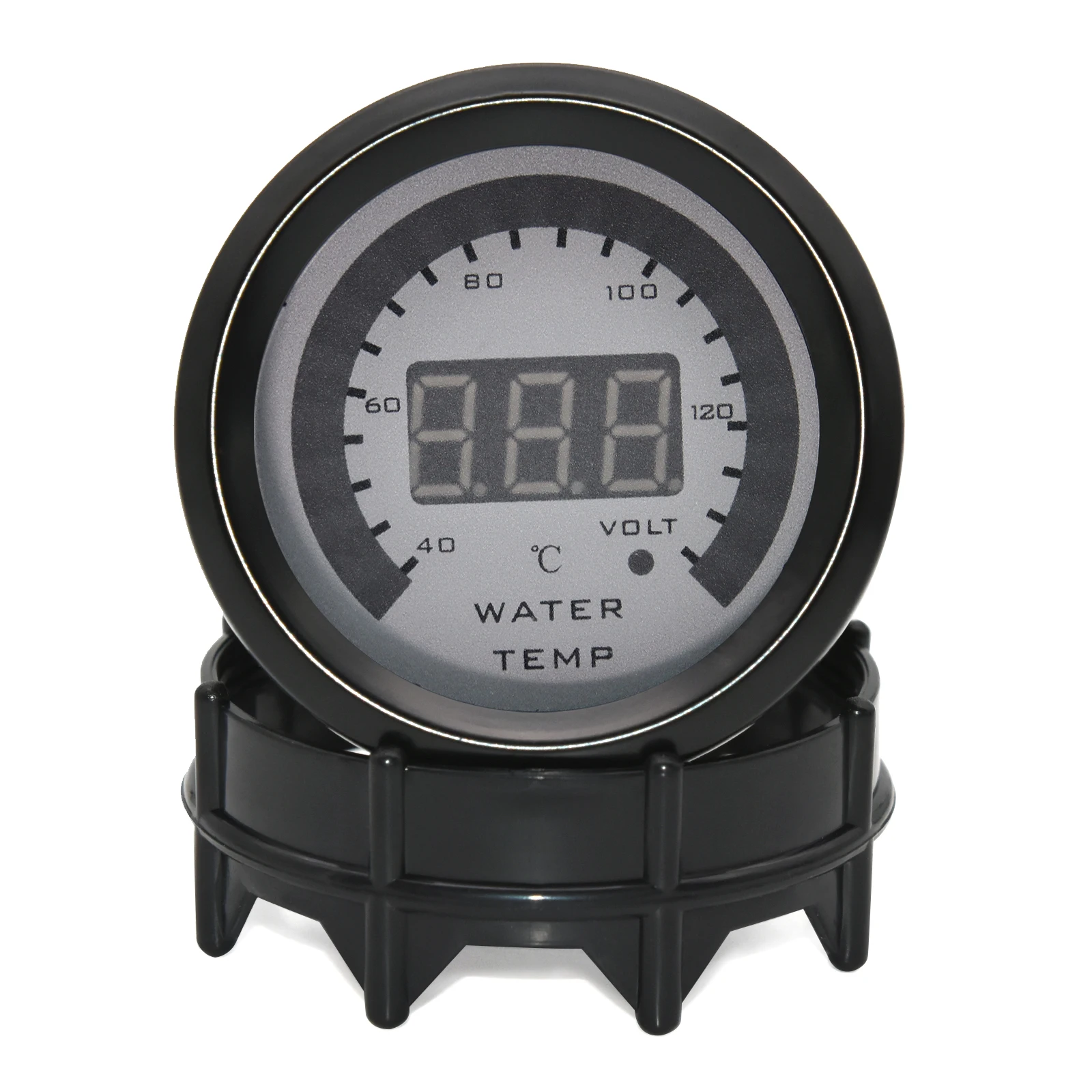 52mm Digital Water Temperature Gauge Car Racing Modification 40~140 Celsius Temp Meter With Sensor Adapter 1/8NPT Custom