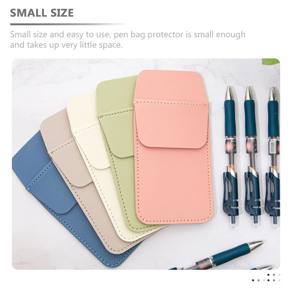 Pencil Case Pink Medical Pocket Protector Sleeve Holder Organizer Pouch Clips for Shirt Protectors Shirts Man