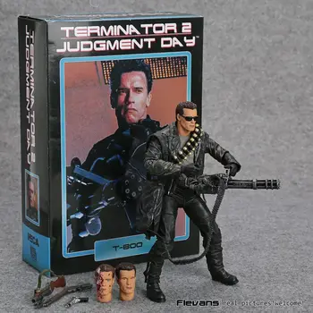 NECA《魔鬼終結者2:審判日》T-800 阿諾史瓦辛格 PVC 可動人偶收藏模型玩具 7吋(18公分) 8 最佳銷售 NECA玩具 - №1