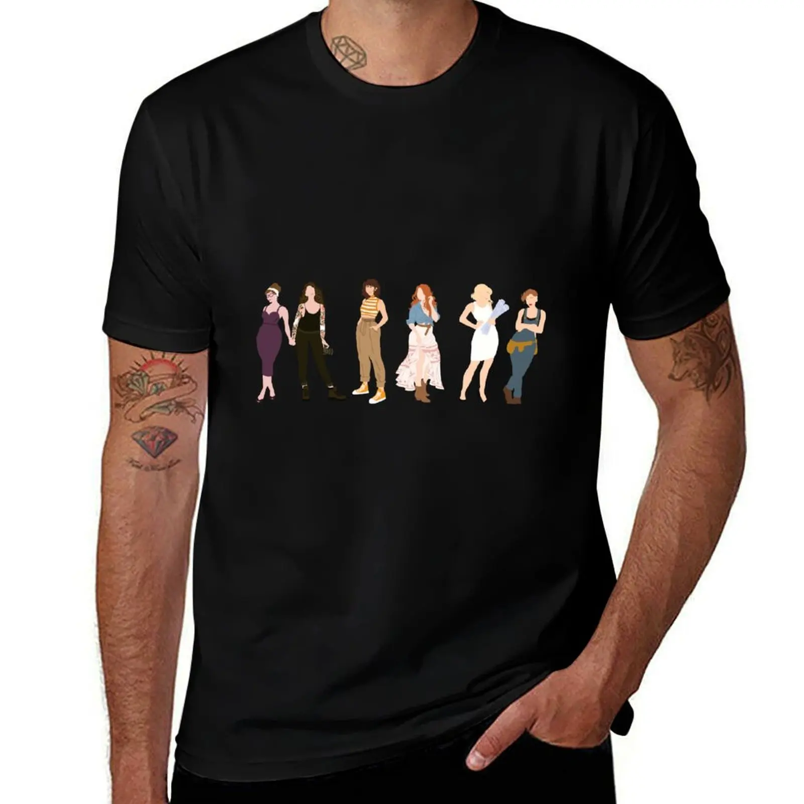 

Bright Falls (Delilah Green) full character pack (order medium or larger) T-Shirt Stylish Print Short Sleeve Tee