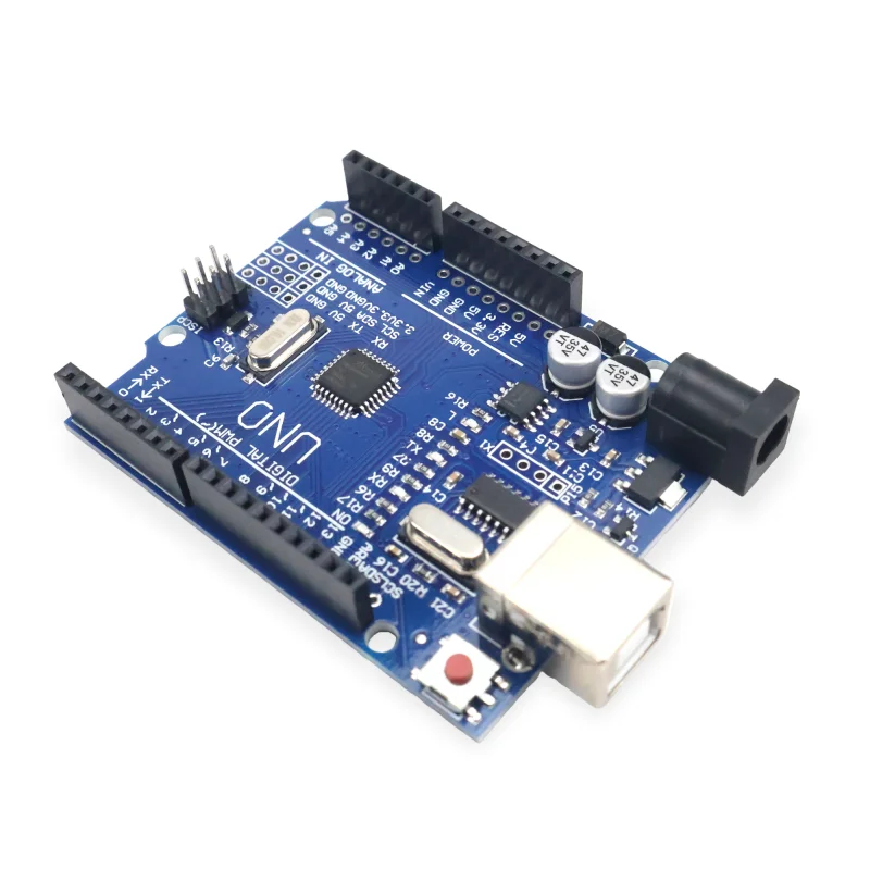 

Плата разработки Arduino R3, чип ATmega328P, совместимый с официальными разъемами с контактными разъемами (повтор пайки) -Y41A