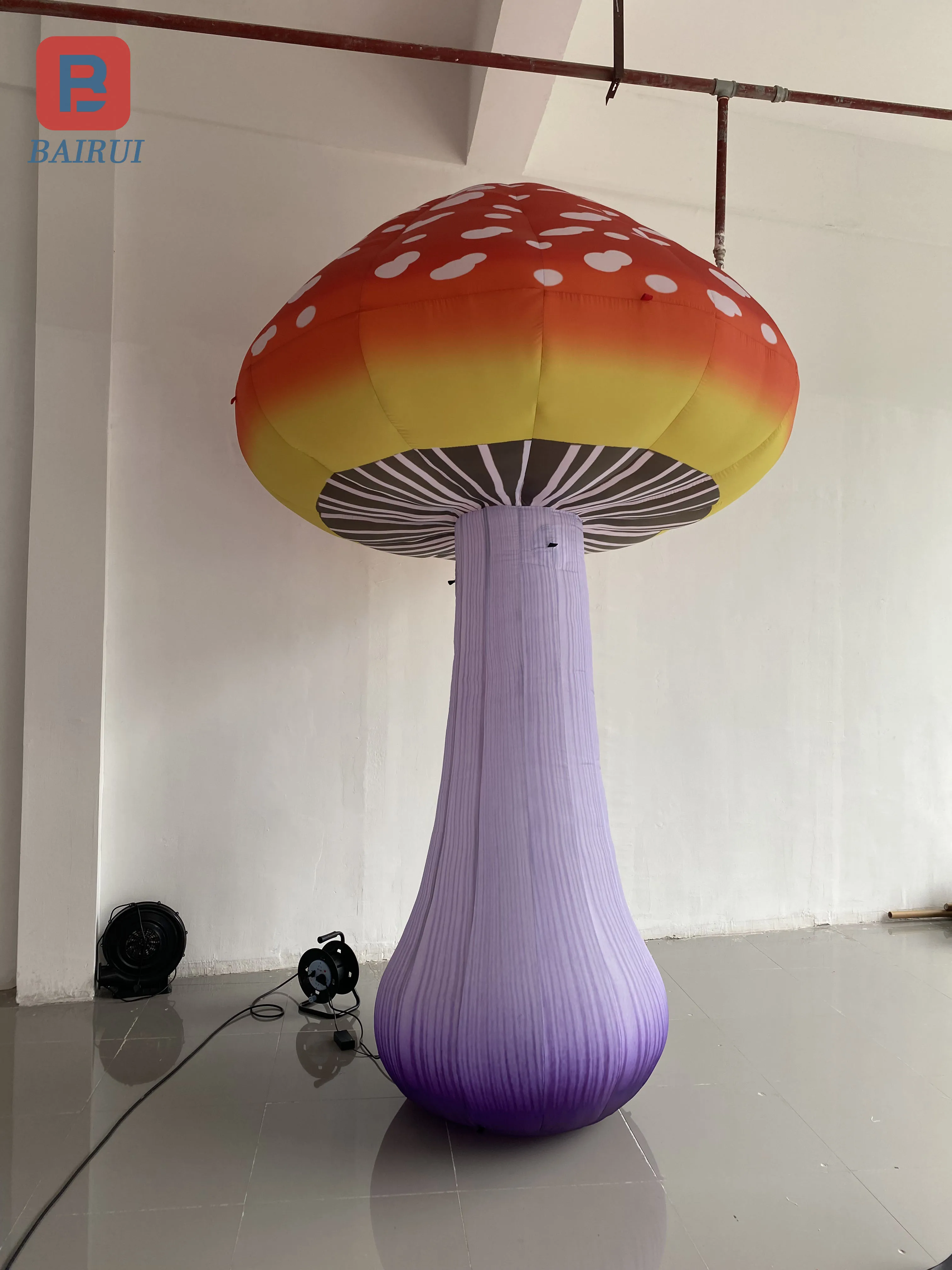 Giant inflatable mushroom model plant color LED lights activity party stage decoration nightclub advertising props