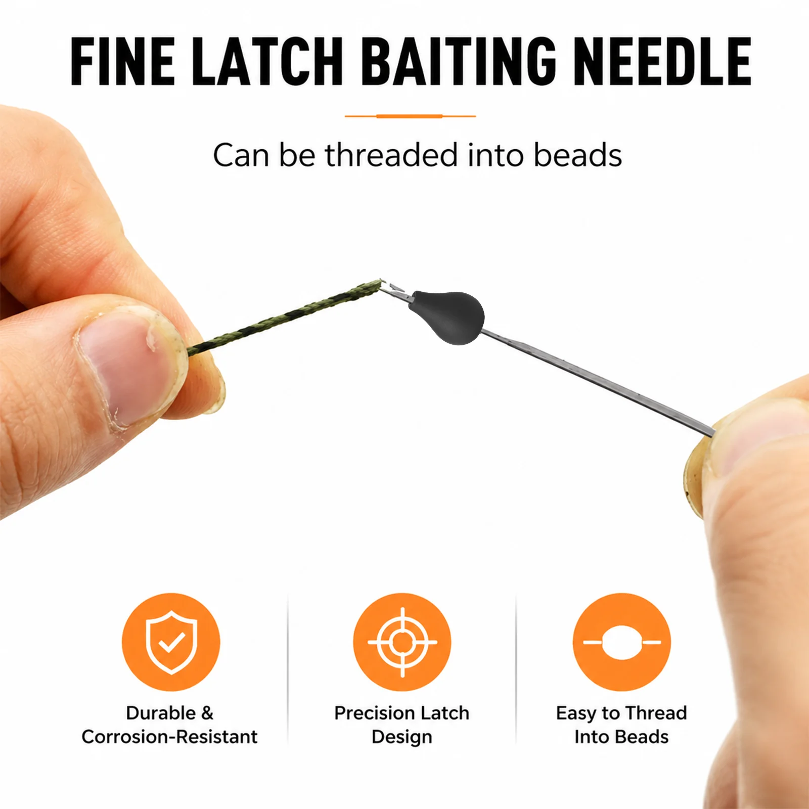 Tungsten Stopper Beads for European Carp Fishing, Non-slip Beads for Method Bait & Bottom Fishing Rigs