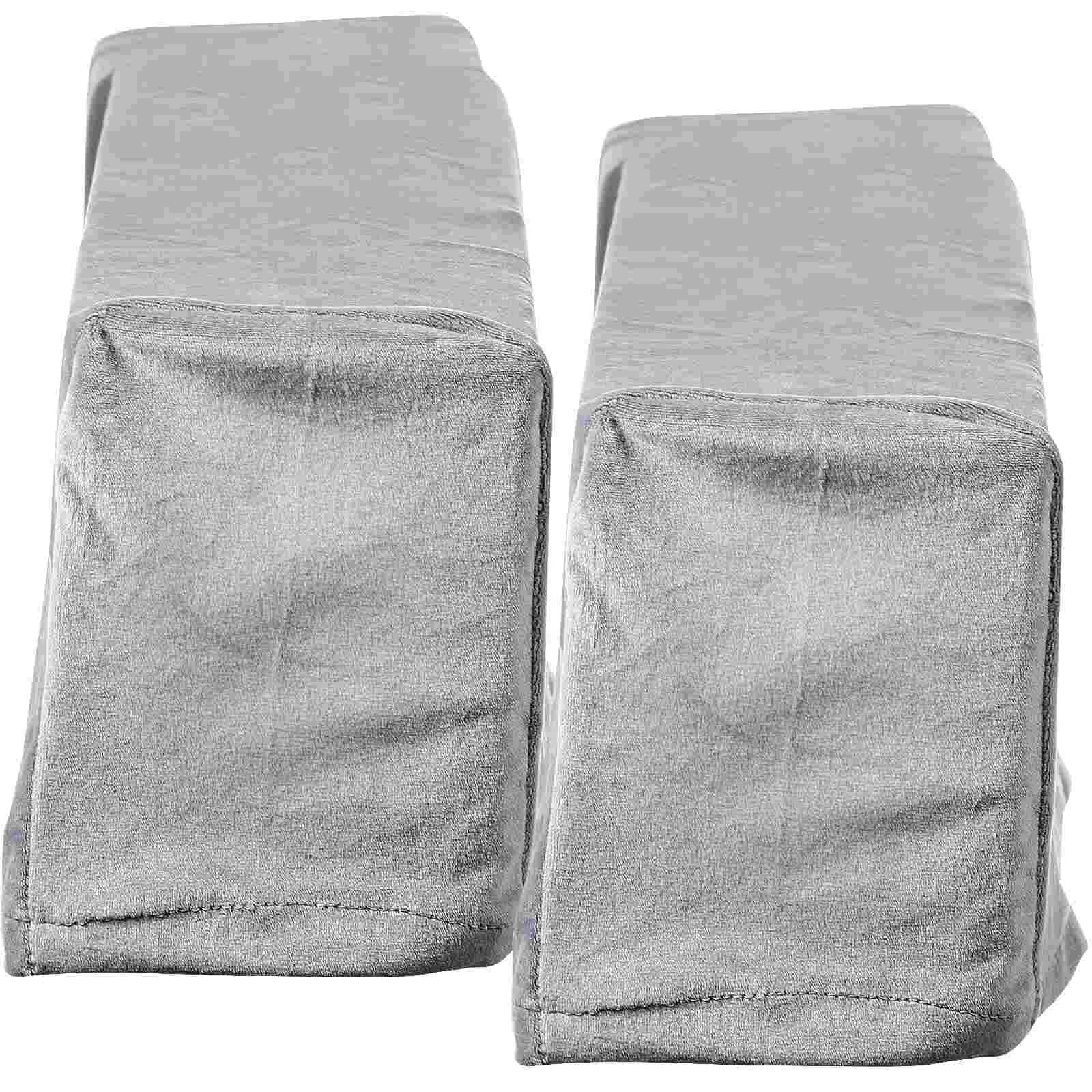 2 Pcs Armrest Cushion Protector Protective Cloth Sofa Cover Universal Set Shield Elastic Guard