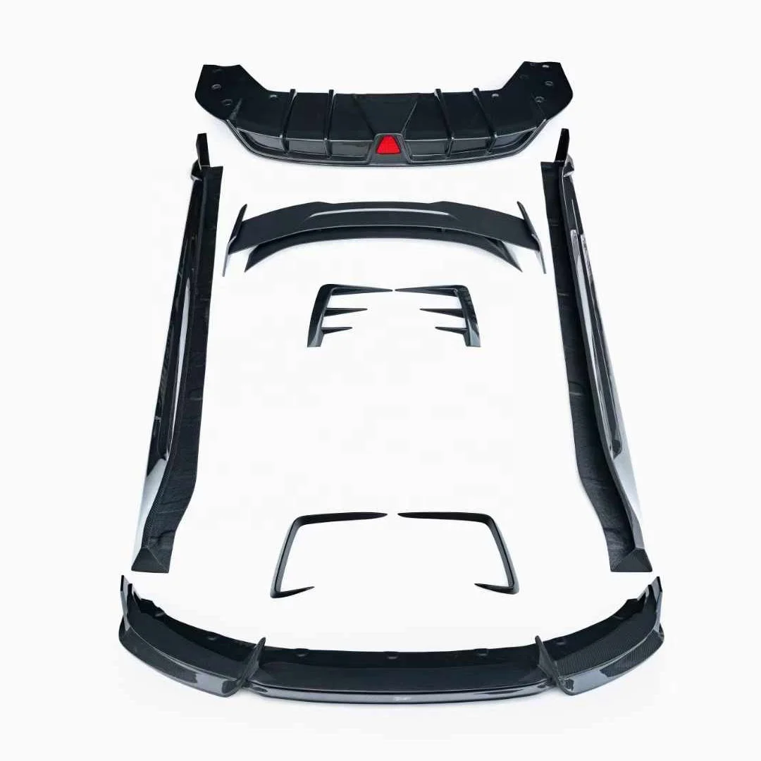 

2021-2023 forZEEKR 001 High Quality Wet Carbon Fiber Body Kit Upgrade Front Lip Rear Diffuser Side Skirts Perfect Fit Car Parts