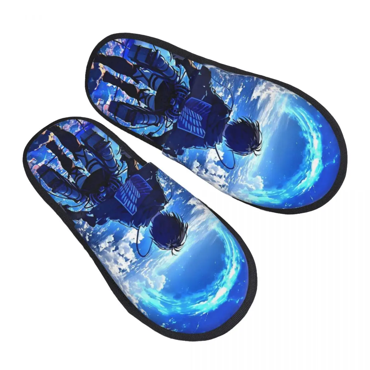

Custom T-Titanes Movie Comic Anime Guest Slippers for Hotel Women House Slipper