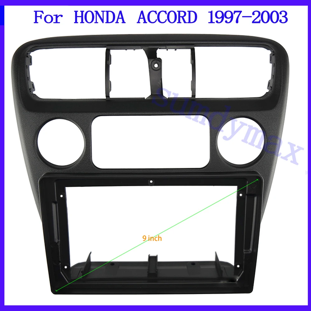 

2 Din Автомобильная рама радио для HONDA ACCORD 1997 1999 2000 2001 2002 2003 9 дюймов Большой экран Автомобильный мультимедийный плеер