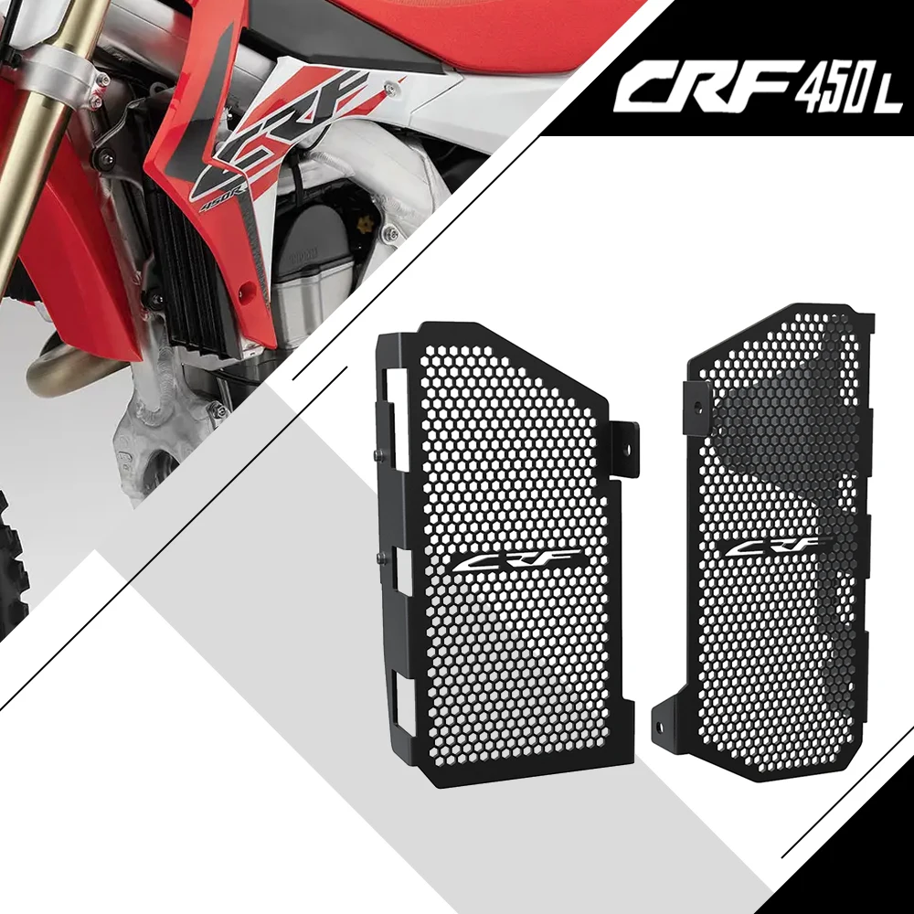 

FOR HONDA CRF450L CRF450X CRF450RL CRF 450 X L RL 2019 2020 2021 2022 2023 Motorcycle CNC Radiator Guard Grille Protection Cover