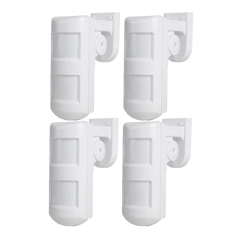 

1/2/4 шт. Водонепроницаемый проводной датчик движения 3Tech (2PIR+MW) для наружной установки, устойчивый к воздействию животных, для домашней сигнализации с защитой от маскировки