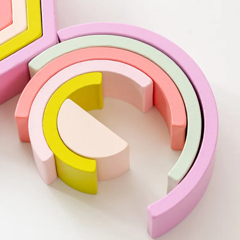 モンテッソーリ幾何学ブロック北欧木のおもちゃ番号学習スタッキングバランスゲーム感覚遊び早期教育キッズギフト