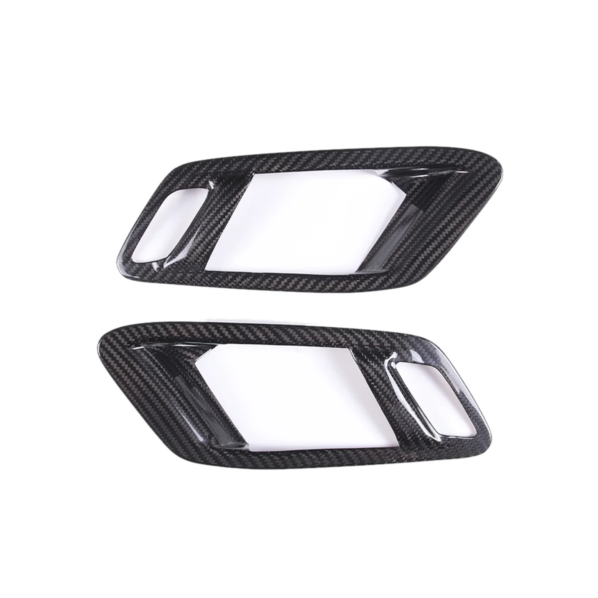 

For MK5 A90 2019-2022 Carbon Fiber Car Inner Door Handle Frame Trim Stickers Protection