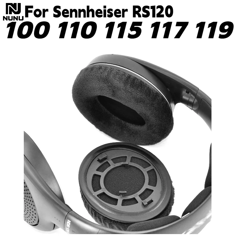 

Replacement Ear Pads With buckle for Sennheiser RS120 100 110 115 117 119 Headphones Earmuff Easy to install