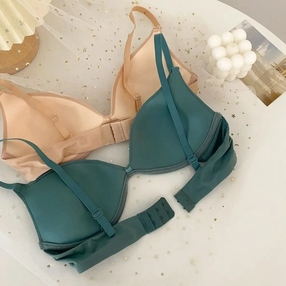 Modischer, verstellbarer Push-up-BH, Anti-Sagging-Dessous, nahtlose Unterwäsche, stoßfester BH für Damen, Sommer – Detail 5