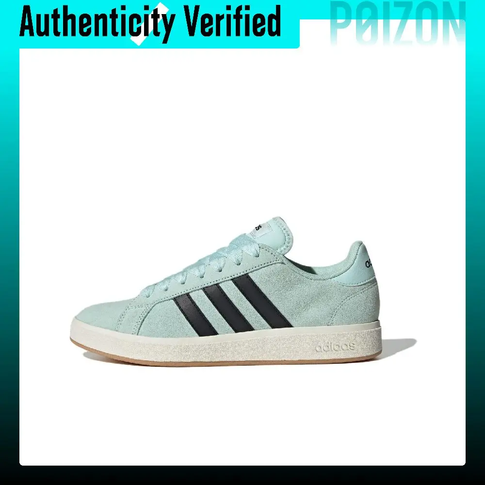 adidas-grand-court-base-00s-low-top-skateboard-shoes-unisex-green-black-white-jr7077