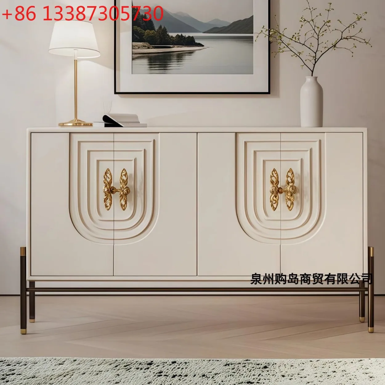 Minimalist paint, side cabinet, entrance cabinet, modern simple storage
