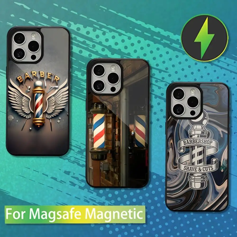 

Salon Art Hair Phone Case For iPhone 16,17,15,14,13,12,11,Pro,Max,Plus,Mini,Magsafe,Magnetic Wireless Charging Case