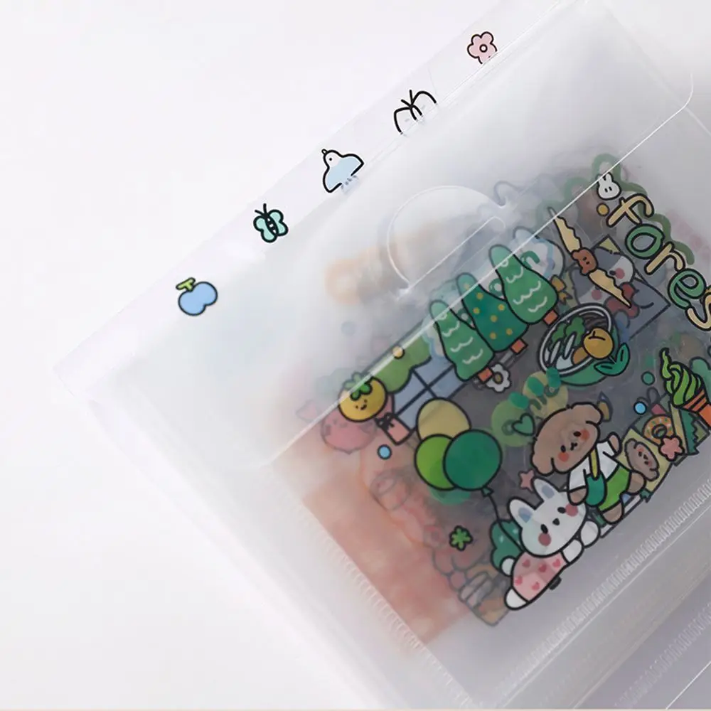 A6 Bandage Money Storage Folder Notebook Stickers Storage Book Nail Sticker Collecting Idol Photo Booklet Cash Bill Organize