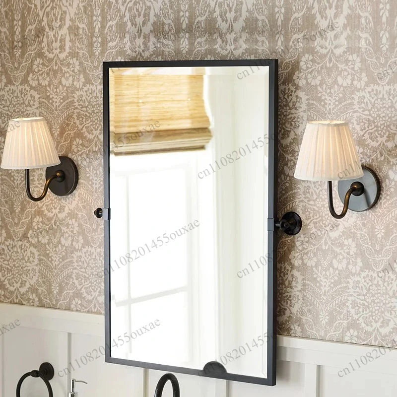 Rustic Vintage French Nordic Minimalist Wall Sconce Lamp For Bedroom Hallway Entryway Vanity Mirror