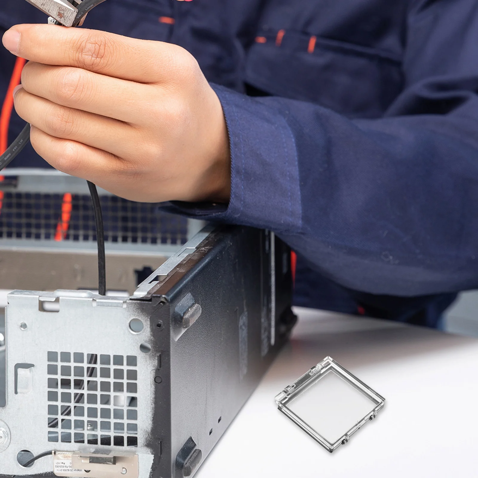 

4Pcs Push Button Switch Cover Protector Pc Computer Power Button Transparent Guard Appliance Elevator Switch Protector Covers