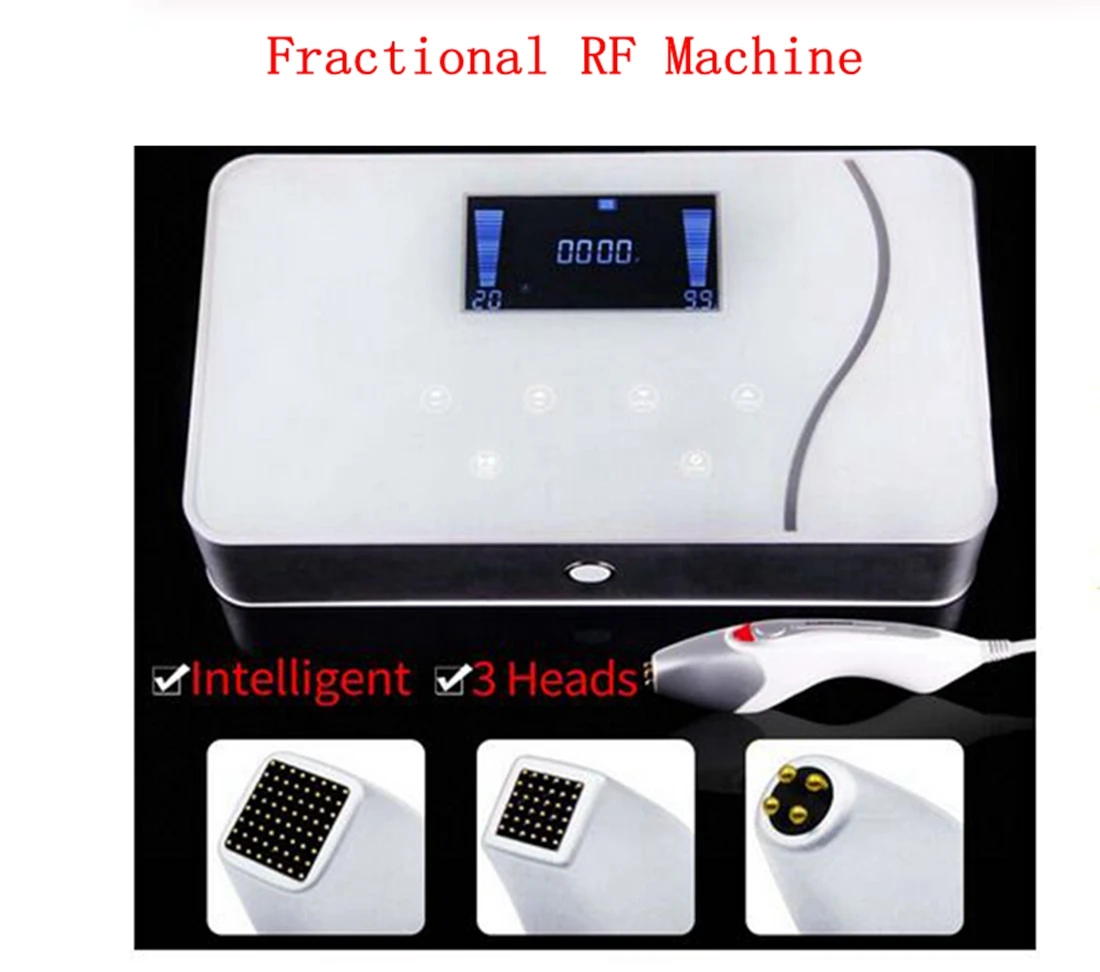 New Intelligent Fractional RF Machine Radio Frequency Face Lift Skin Tightening Wrinkle Removal Dot Matrix Machine