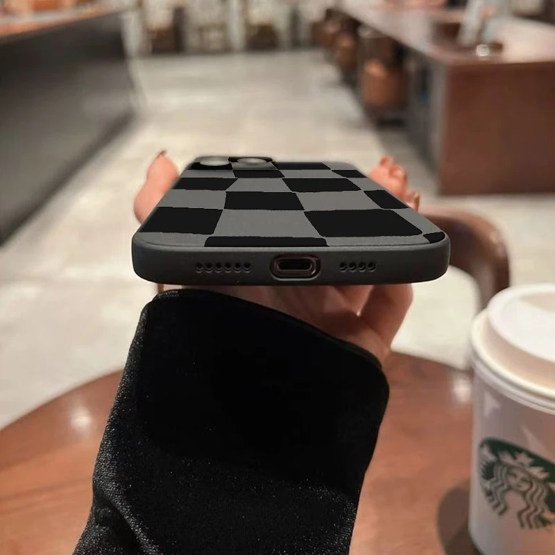 المربعات الملونة نمط طباعة الحالات الهاتف ل Xiaomi Poco F7 F5 F6 X7 X6 X5 Pro 5G M6 X3 F3 للصدمات سيليكون الحلوى الوفير غطاء