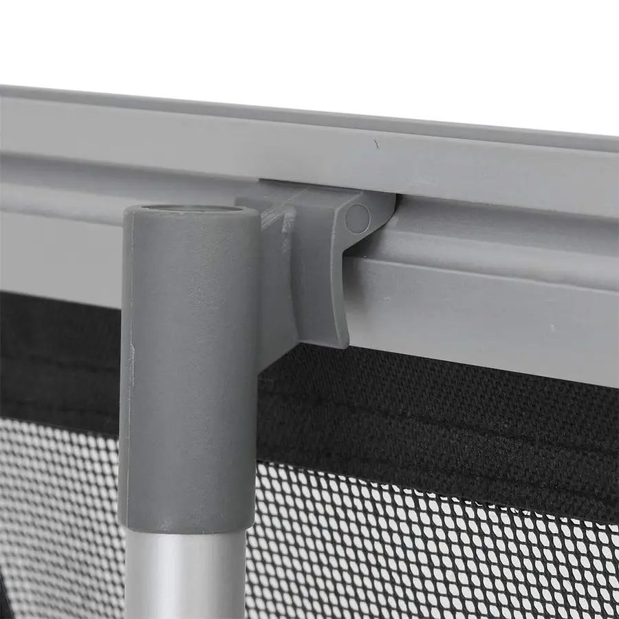 Mesh Brochure Holder 0.9ft x 4.6ft Portable Literature Stand with 4 Pockets amp Carrying Bag, Collapsible Literature Rack For Bu