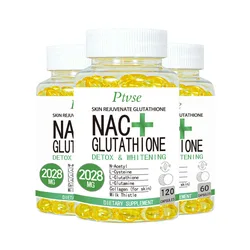 Glutathione Collagen Capsules for Skin Health, Immunity Support, Non-GMO, Dietary Supplement